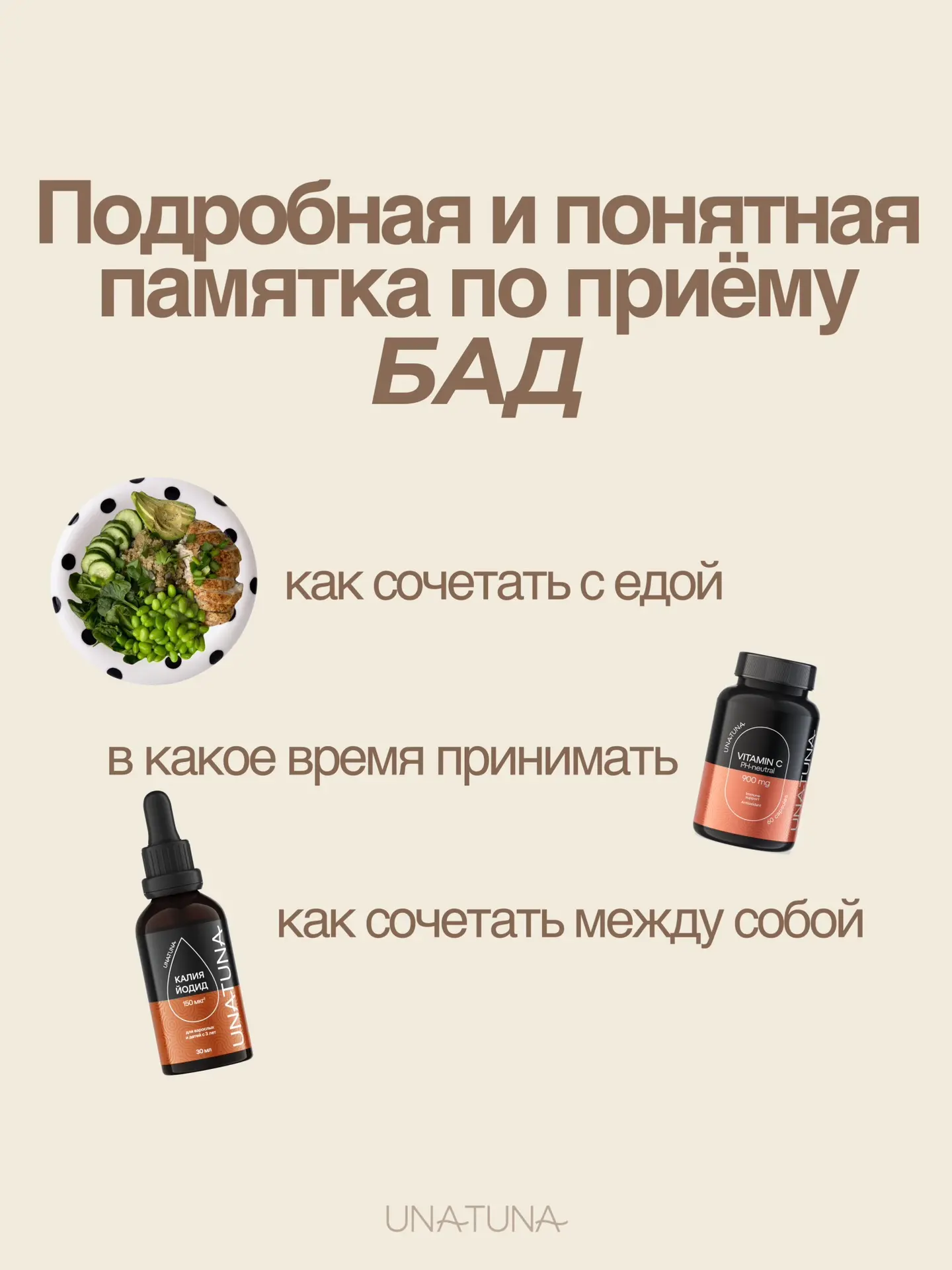 📒 ПАМЯТКА по приему витаминов и их совместимости