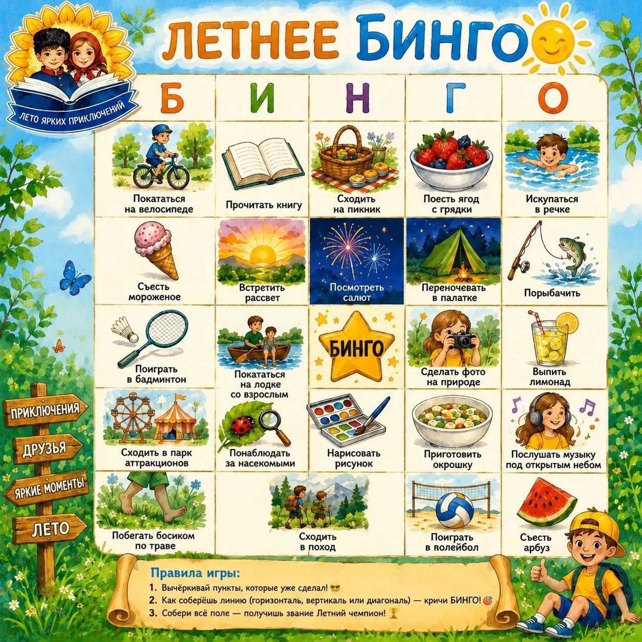 ☀️ Лето — это маленькая жизнь! 🍦