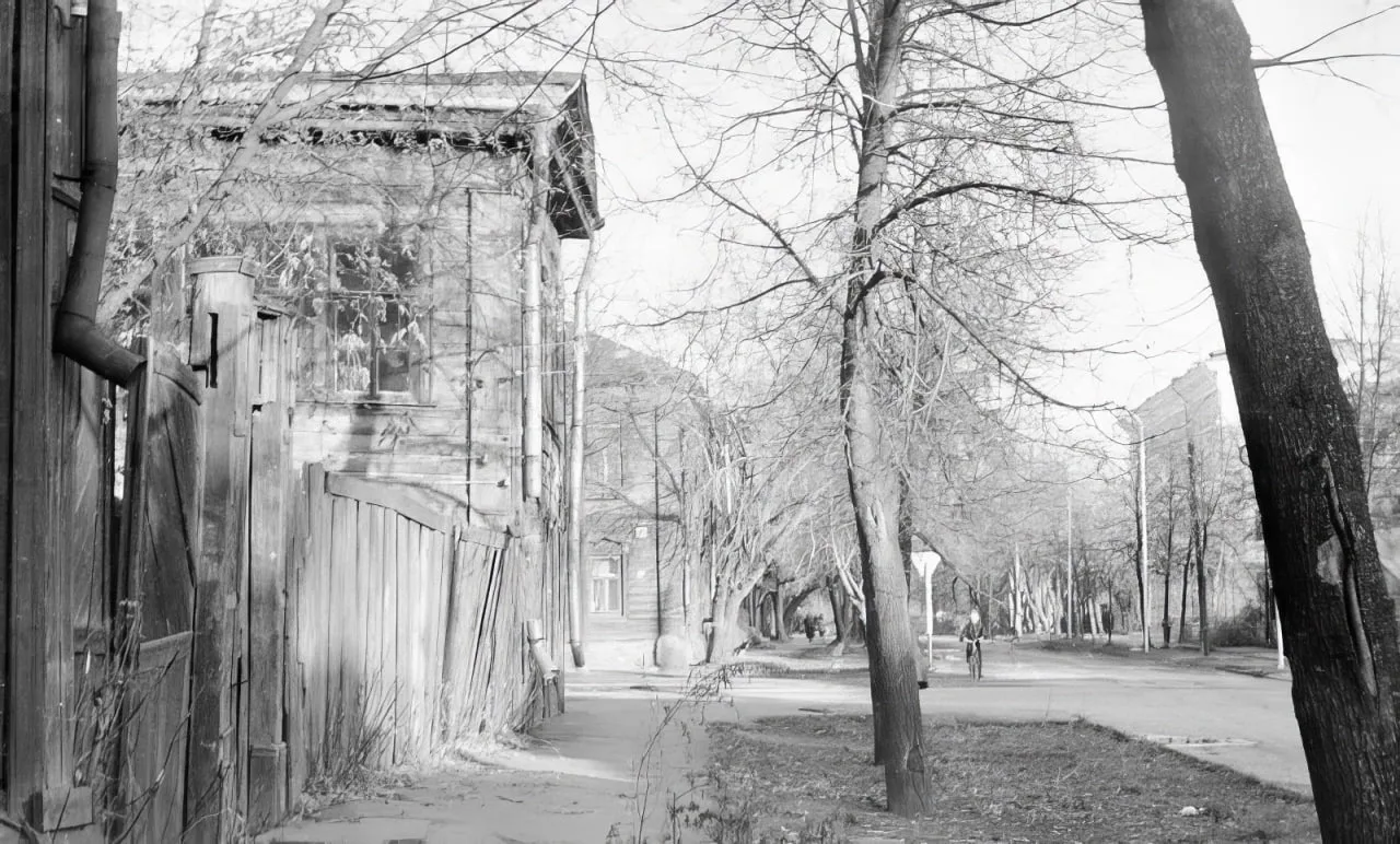 1980-е, Казань.Улица Лесгафта