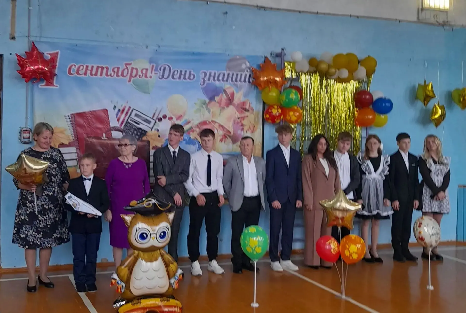 С Днём Знаний! Рыбно-Ватажская школа открыла свои двери