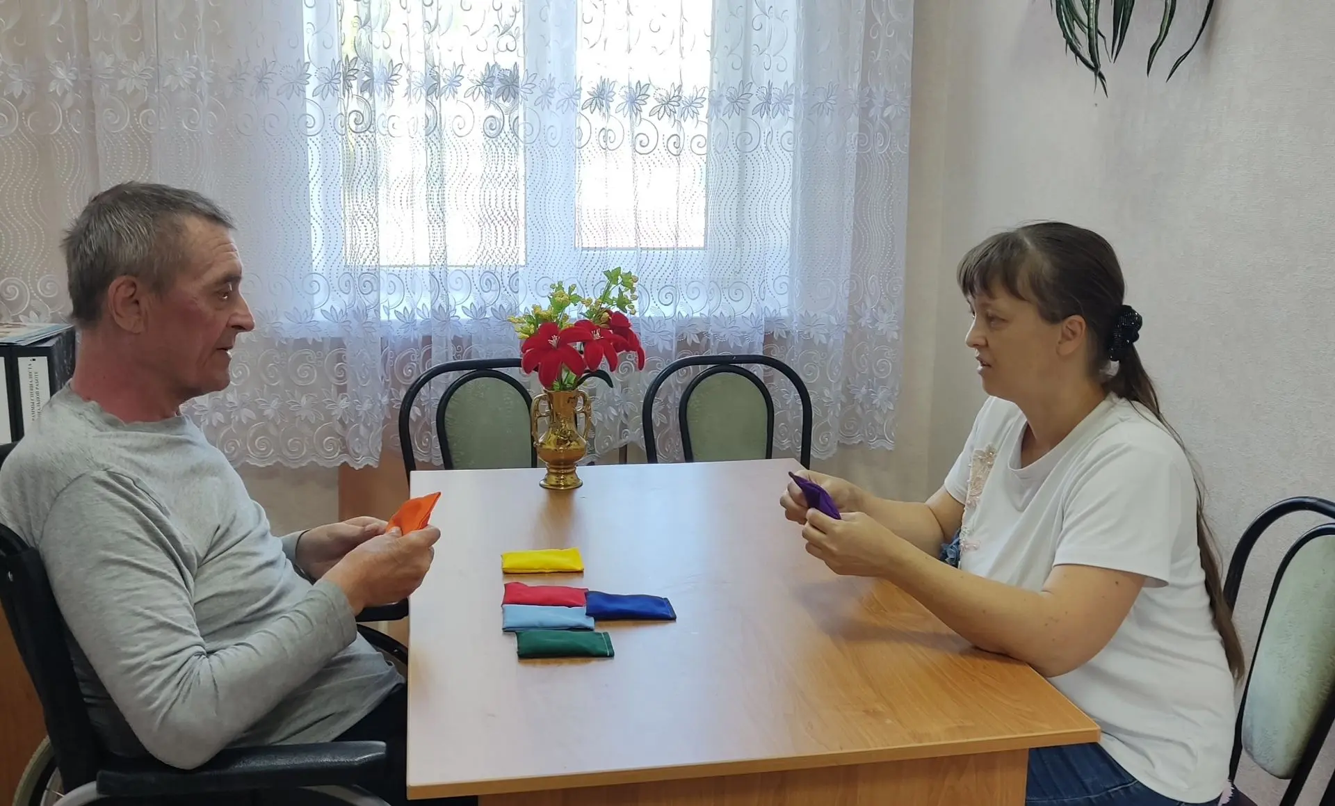 ✅Сегодня в Алексеевском доме-интернате для престарелых и инвалидов специалист по социал...