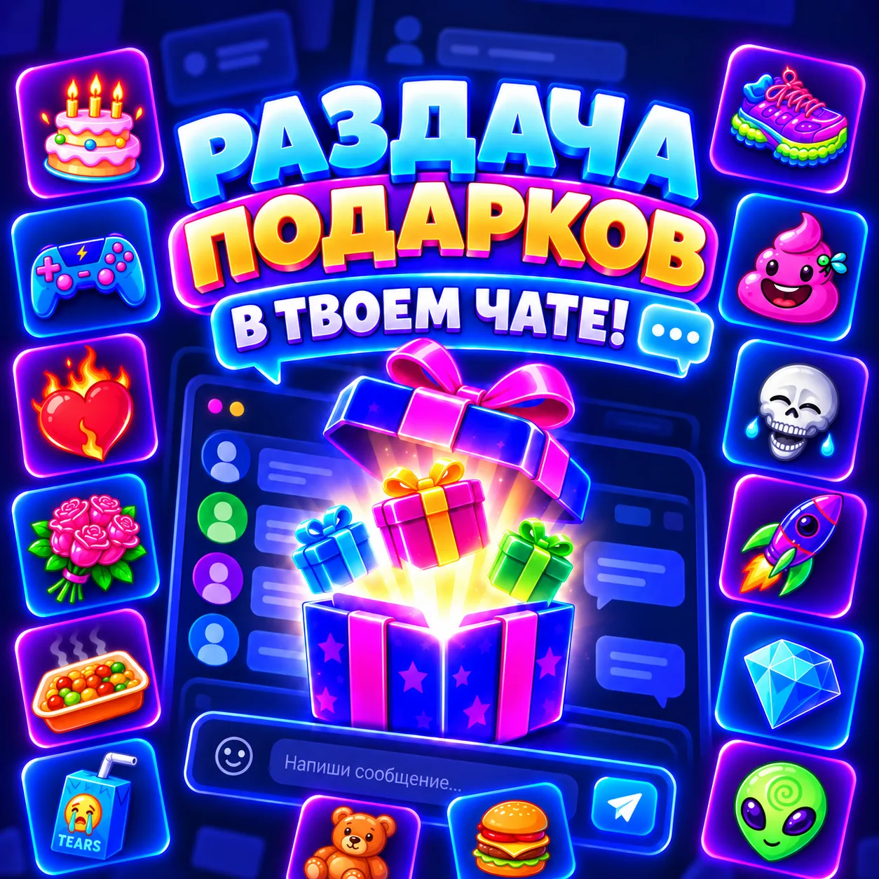 Добавили бота в группу? 🎁