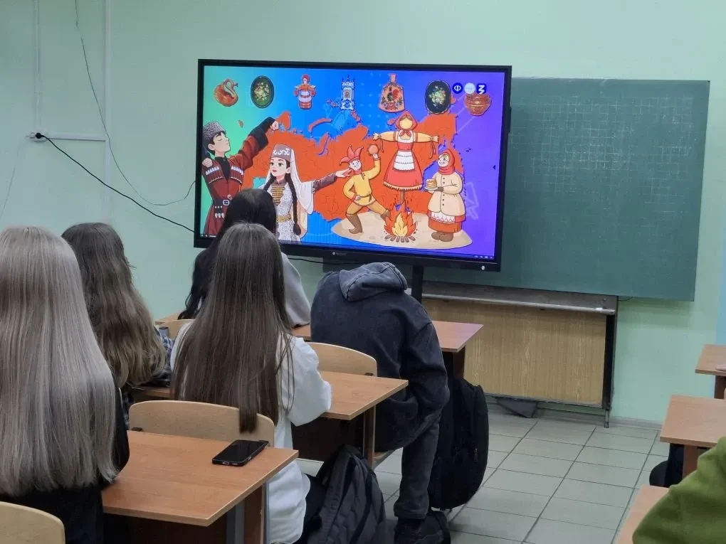📚🇷🇺16 апреля в корпусе «Гимназии» состоялись внеурочные отраслевые федеральные занятия в рамках прое
