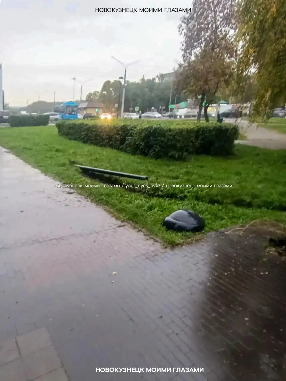 Кузнецк, сквер "Пламя".