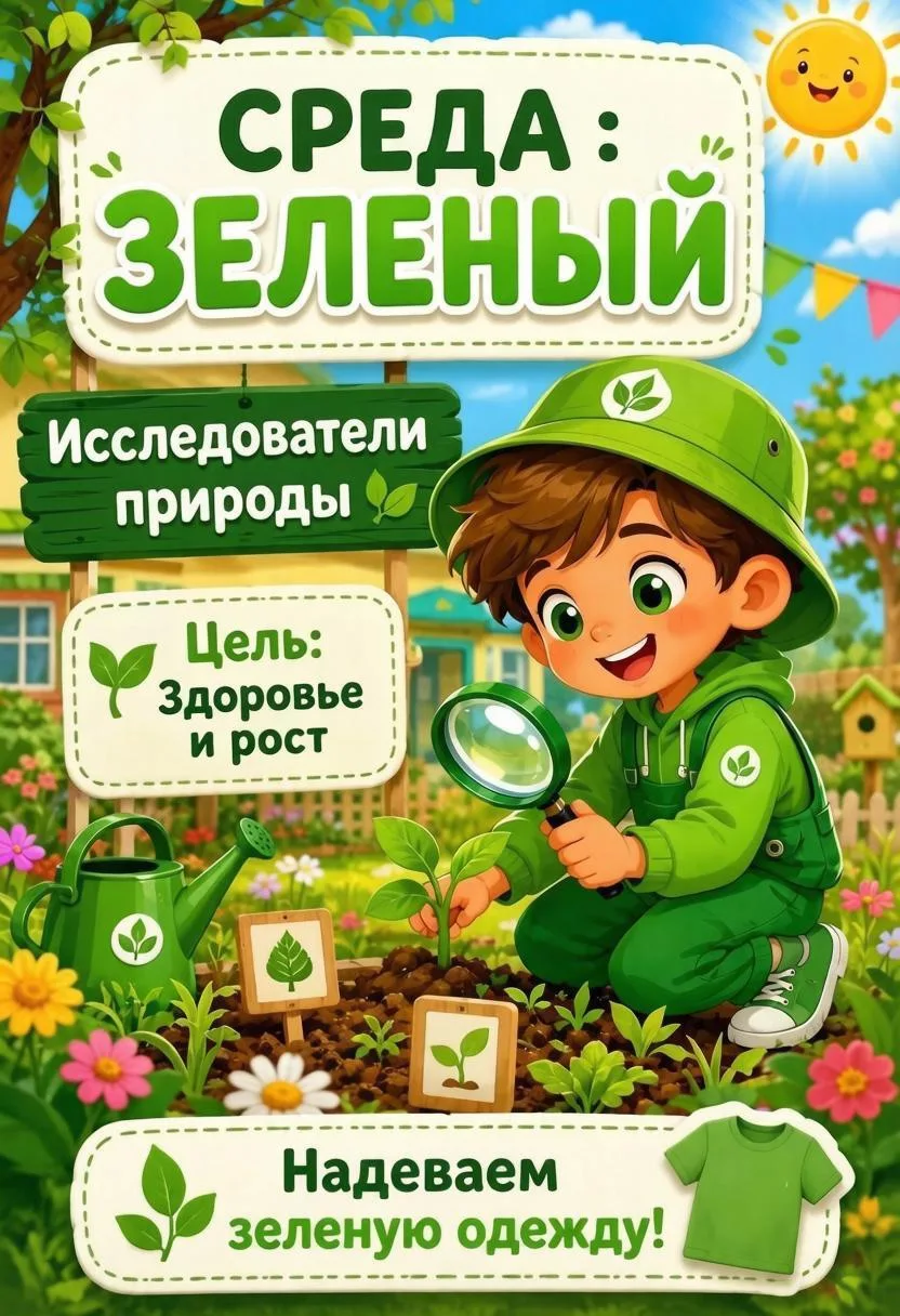 🟢Новости Зелёного дня из средней группы
