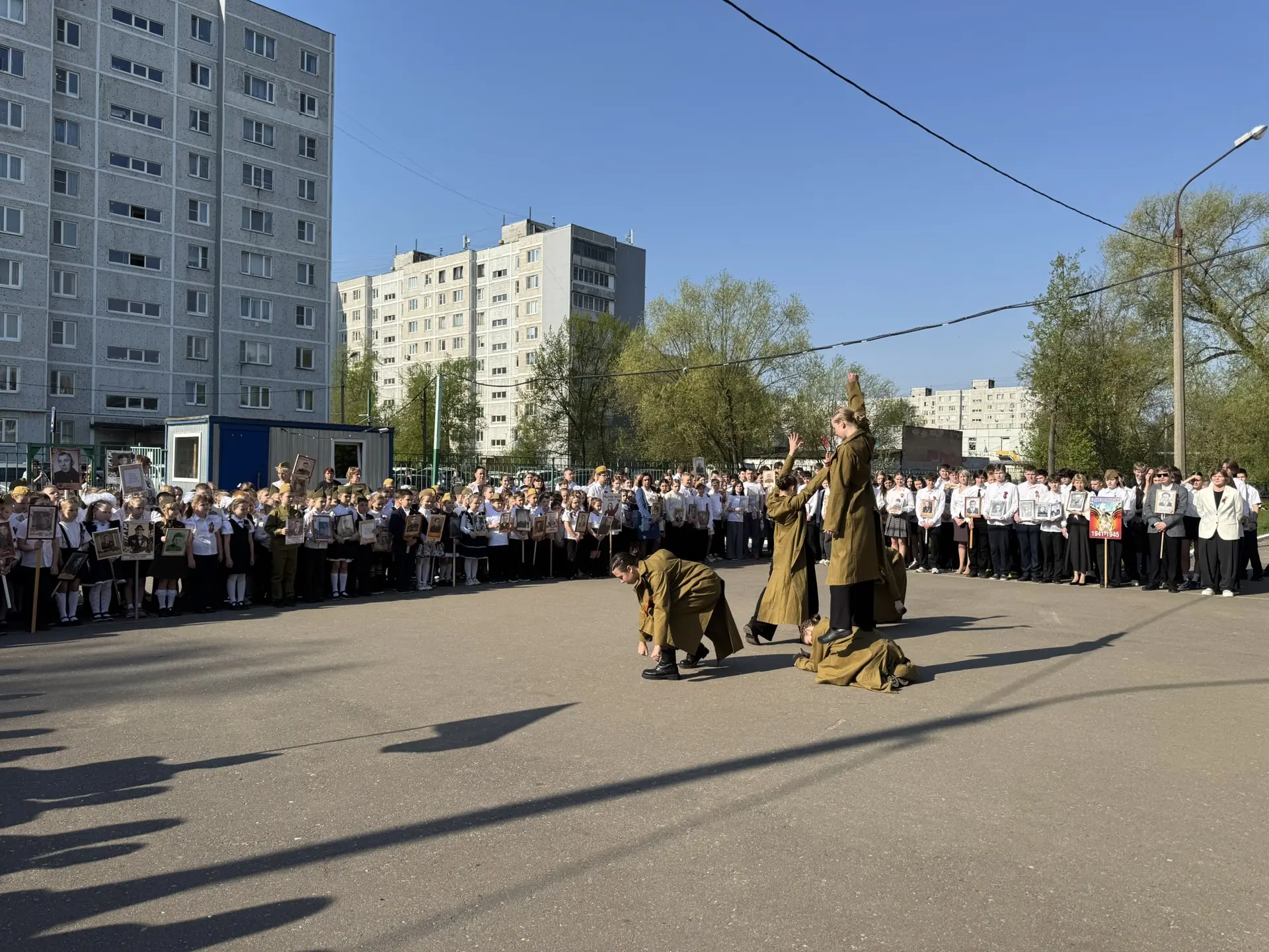 🇷🇺ТОРЖЕСТВЕННЫЙ МИТИНГ, ПОСВЯЩЁННЫЙ 81-Й ГОДОВЩИНЕ ВЕЛИКОЙ ПОБЕДЫ🕊️  В преддверии главного праздника