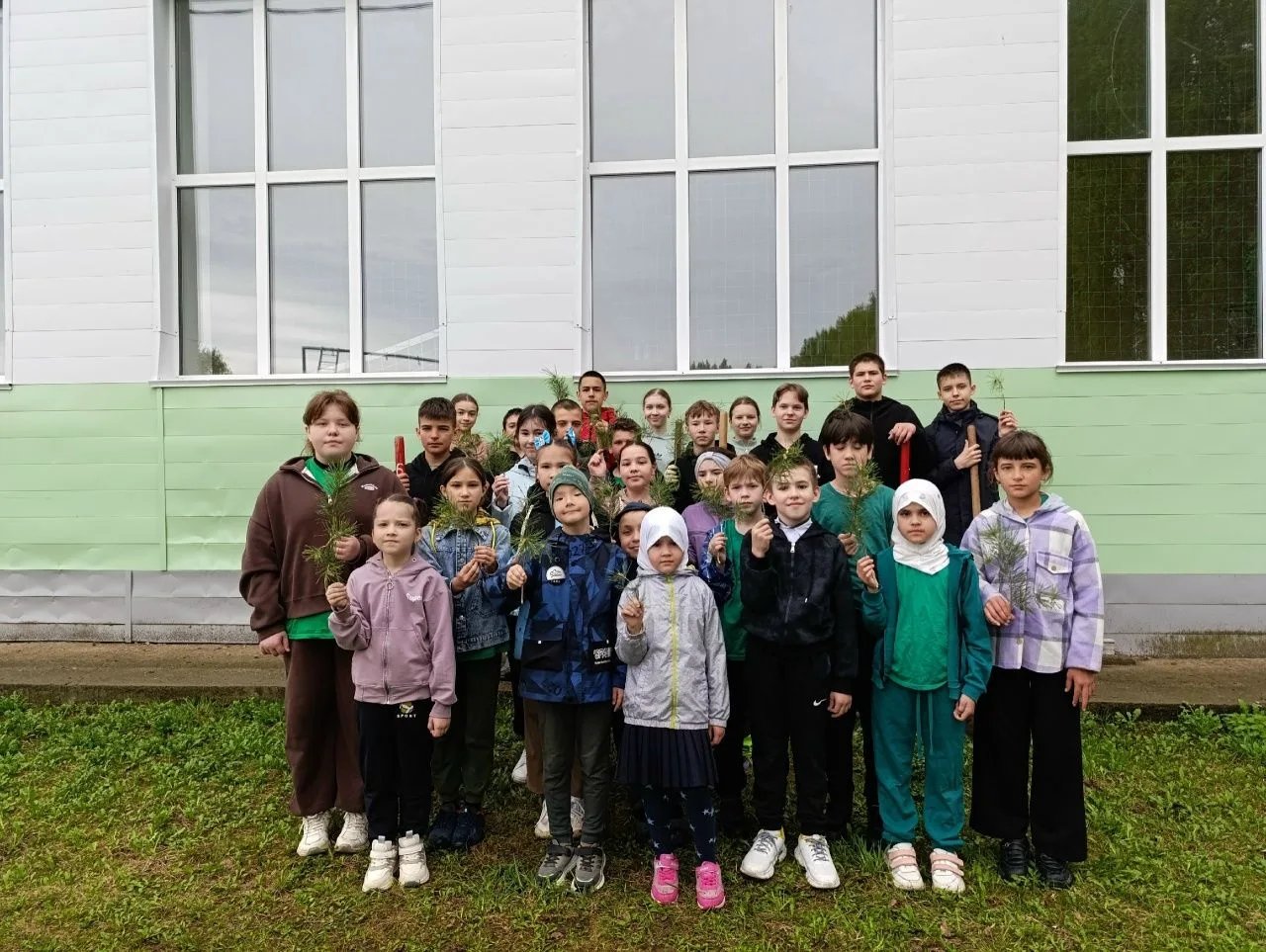 🌲🌳Тирә - ягыбызны агачларга баеттык.