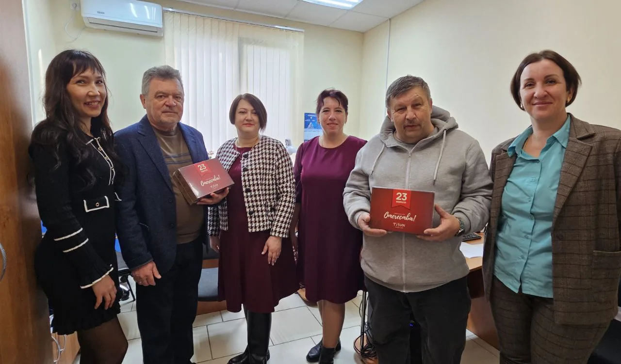 ⭐️ МУЖЧИНЫ ООО «СЕВЭНЕРГОСБЫТ» ПРИНИМАЛИ ПОЗДРАВЛЕНИЯ В КАНУН ДНЯ ЗАЩИТНИКА ОТЕЧЕСТВА  ❤️ Дорогие на