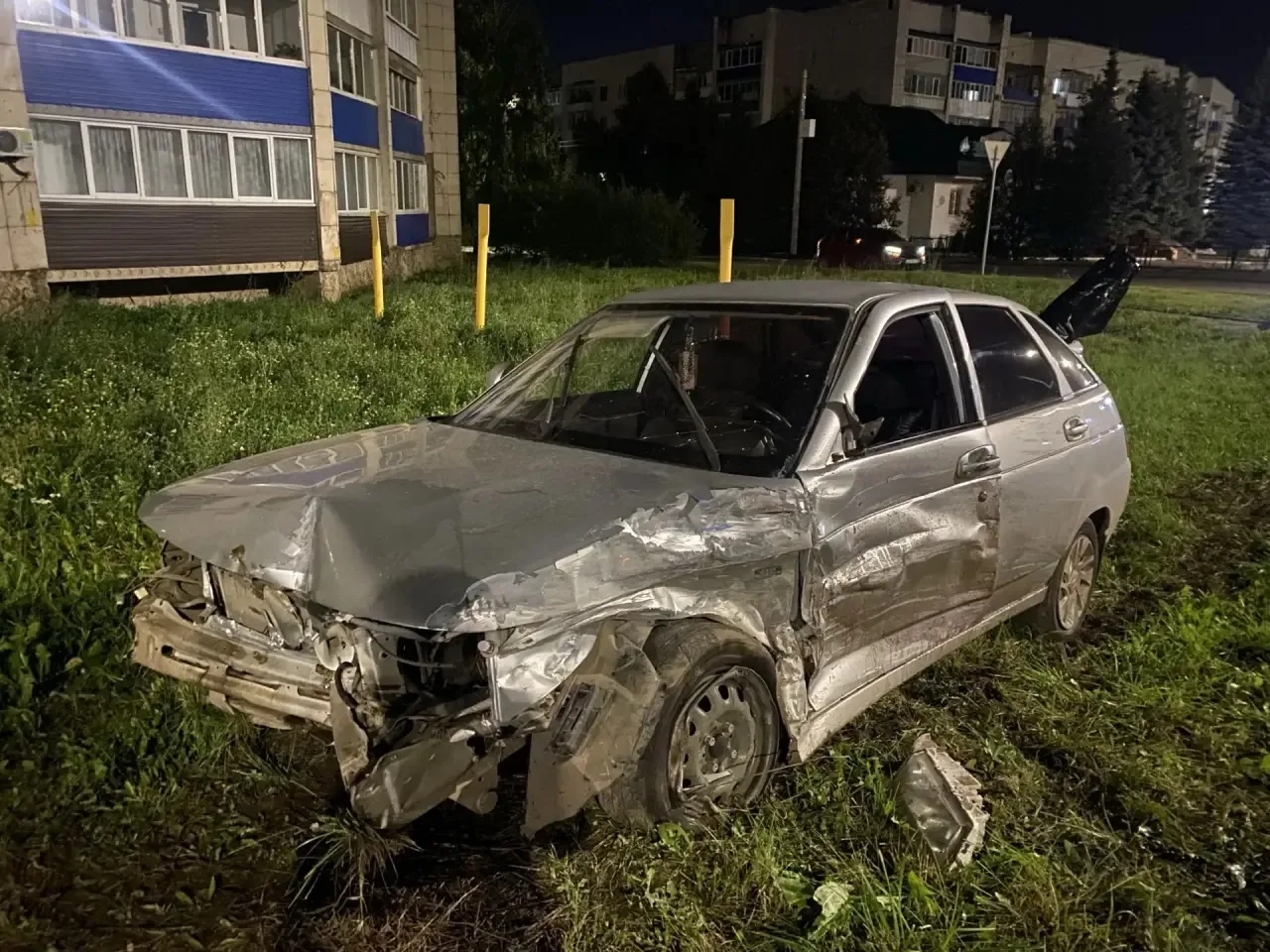 В Туймазах произошло ДТП на улице Чапаева.