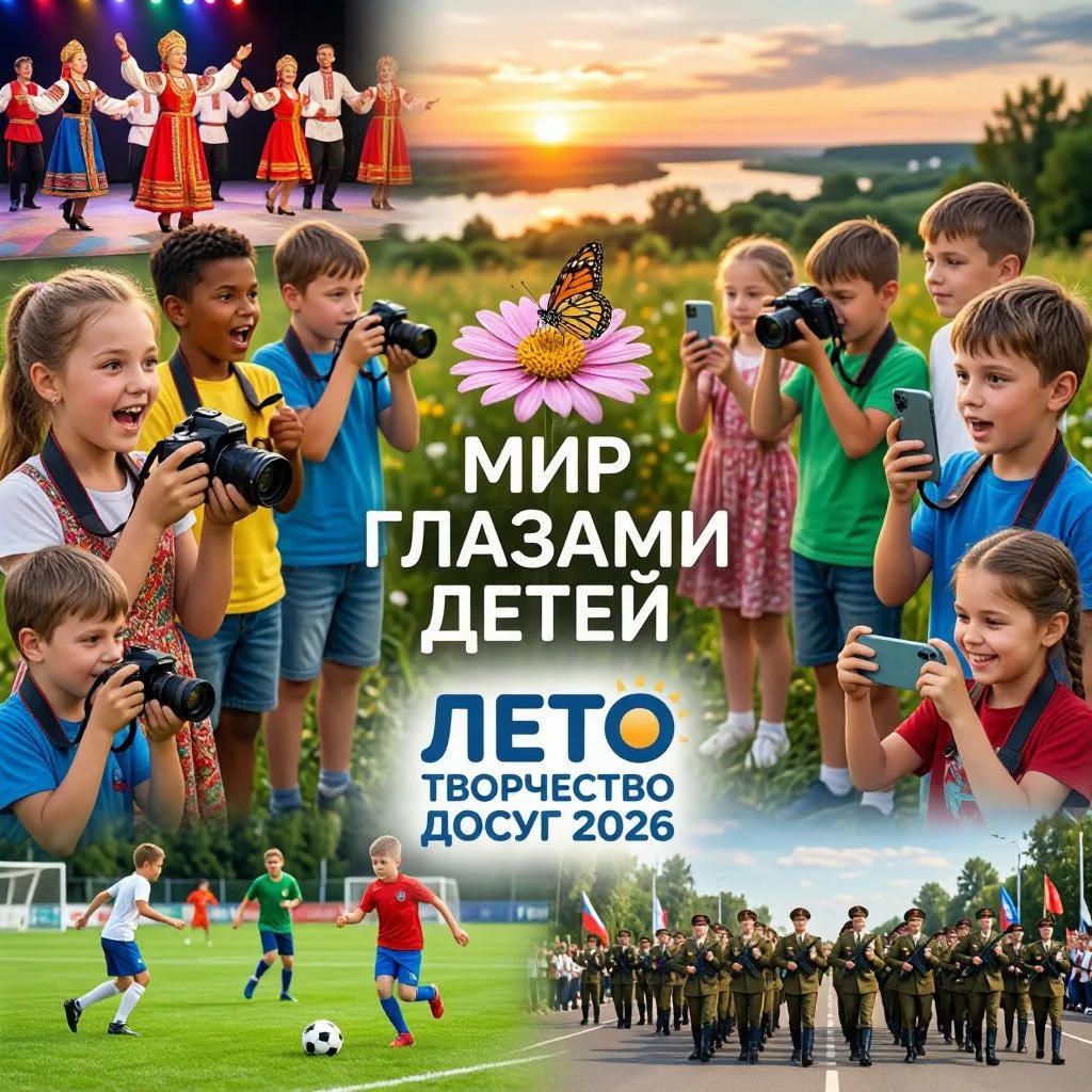 📸 А что, если ваш ребёнок – будущий фотохудожник?
 
В рамках программы «Лето. Творчество. Досуг – 2