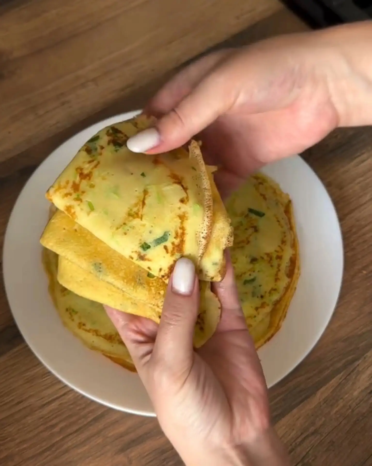 Кабачковые блинчики ❤️