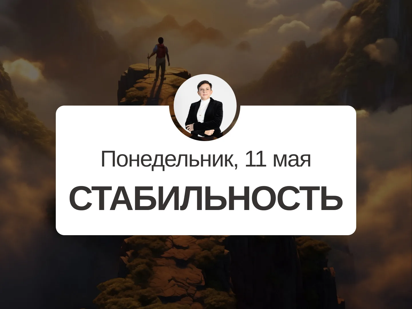 ✅ Прогноз на 11 мая, понедельник  Стабильность  Хороший день, но не очень сильный. Можно запланирова