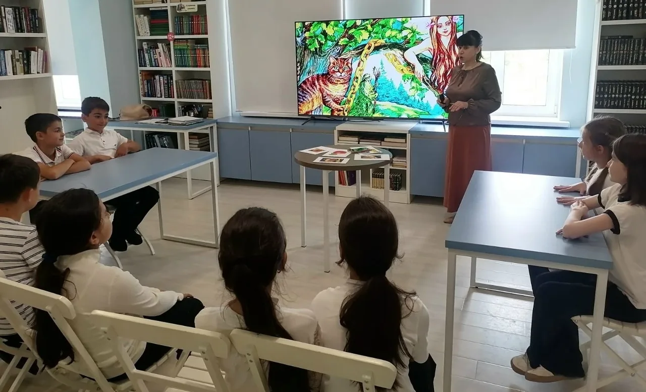 В Блечепсинской модельной библиотеке прошла интеллектуальная игра «От Лукоморья до Онег...