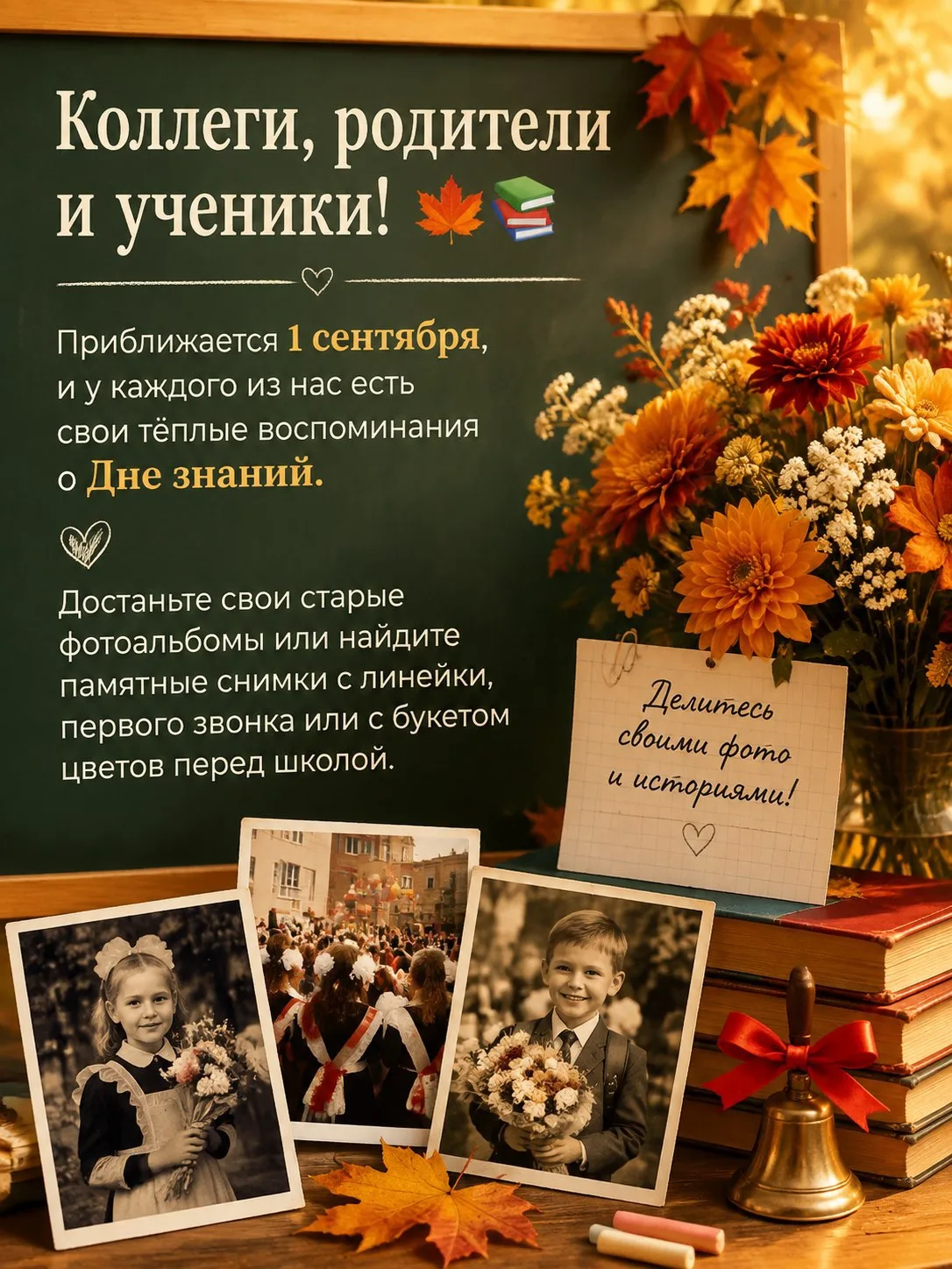 Коллеги, родители и ученики! 🍁📚