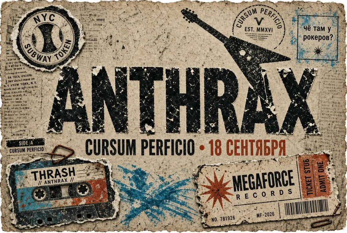 Anthrax через две недели: первый альбом за десять лет и намёки Скотта Иэна