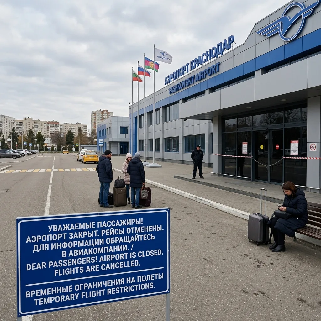 🛣 Три города Краснодарского края остались без авиасообщения