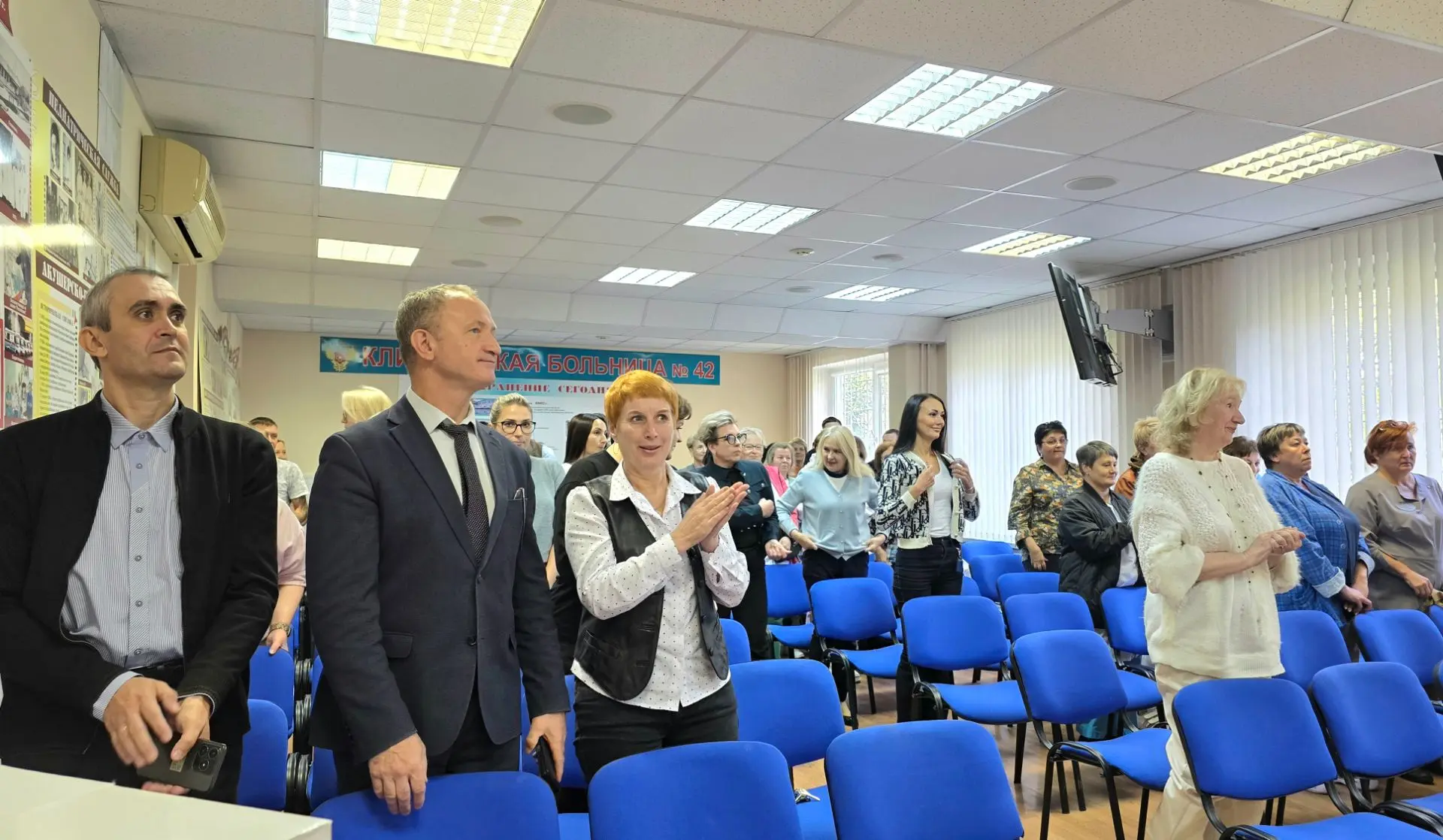 Встреча с настоящим Героем: в КБ №42 прошел визит Олега Ликонцева