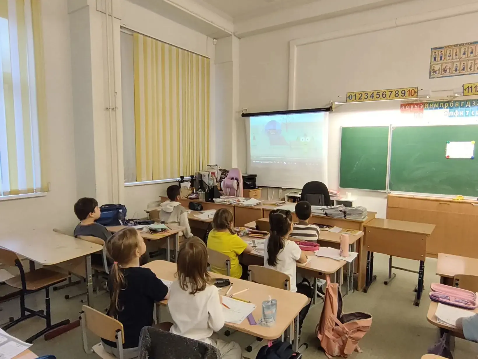 🚀 Космические приключения в Школе будущего первоклассника!  В рамках недели, посвящённой космосу, на