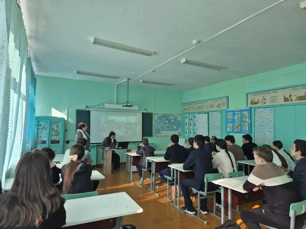 Сегодня в МБОУ СОШ
