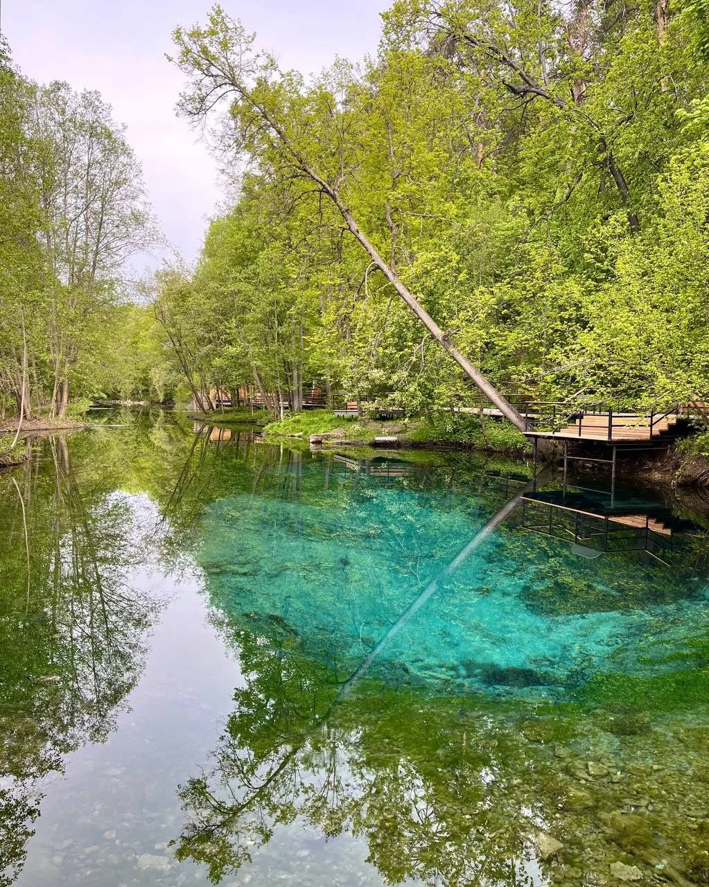 Казанские «Мальдивы»: кристальная тишина Голубых озёр 🧊🌿