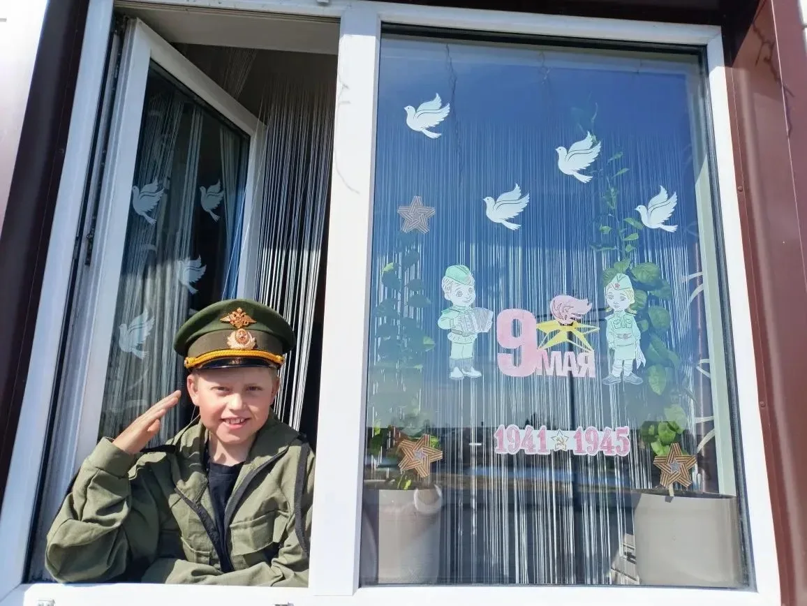 🌟 "Окна Победы" - наша школа помнит! 🌟
