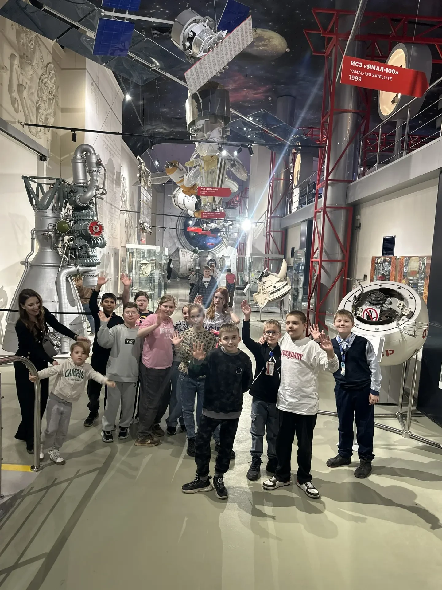 🚀 4«Б» в Музее космонавтики: восторг от космоса!  Наши четвероклассники побывали в Музее космонавтик
