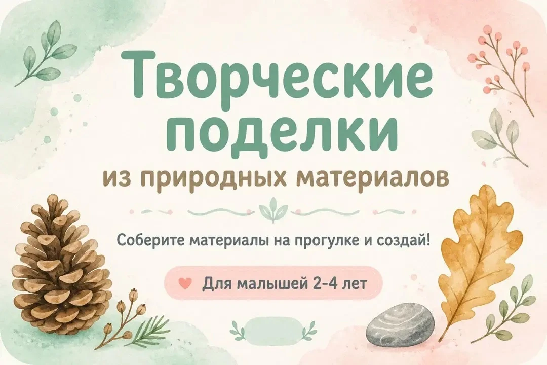 🌾 Творческие поделки из природных материалов 🌾

Превратите обычную прогулку в увлекательное приклю