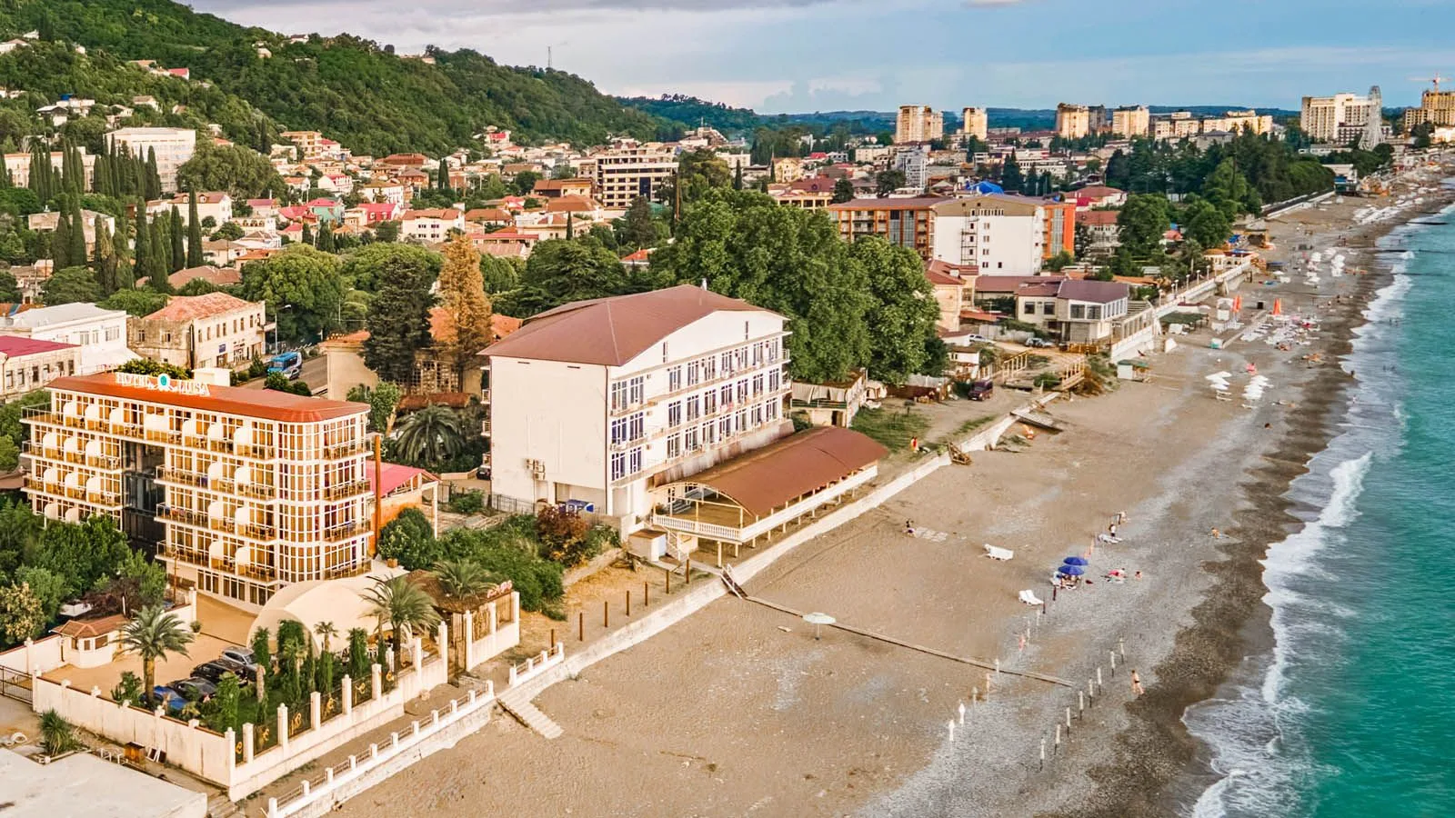 🌟Солнечная Абхазия 🌟 загранпаспорт не требуется   🏖1 пляжная линия Гагра  ✈️вылет  из Тюмени  🏨 Луиз
