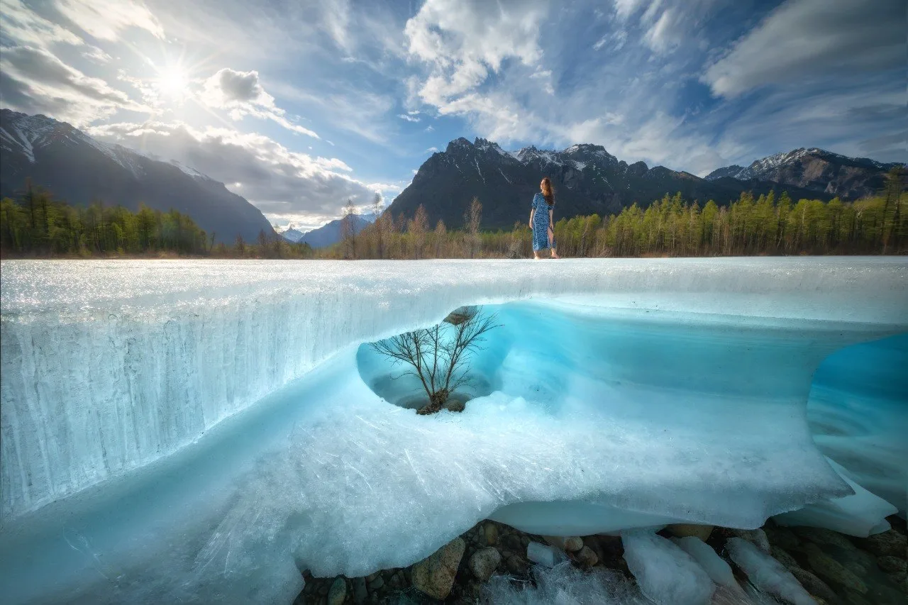 🏔 Восхитительная природа Забайкалья: наледь на реке Средний Сукукан, Кодарский хребет

🌍 Путешеств