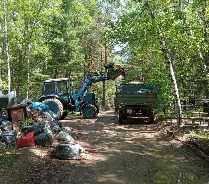 Наведение порядка в городе продолжается! В среду, 20 мая, силами муниципального учреждения «Спецслуж