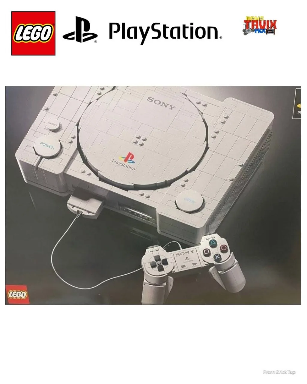 🤩 В октябре 📆 нам снова хорошенько помнут ностальгию: Lego®✓ выпустит 72306 Sony Play...