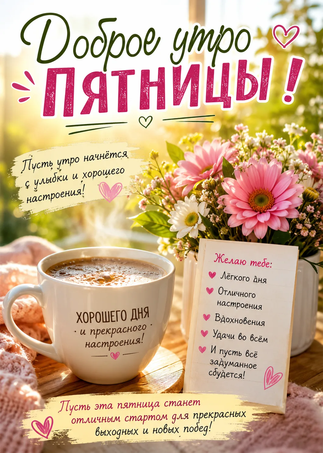 Ура, долгожданная пятница! Да ещё и особенная — сегодня последний день июля! 🍉🎉

Провожаем этот пр