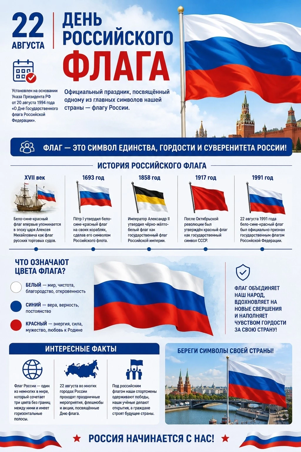 С Днем Государственного флага России!