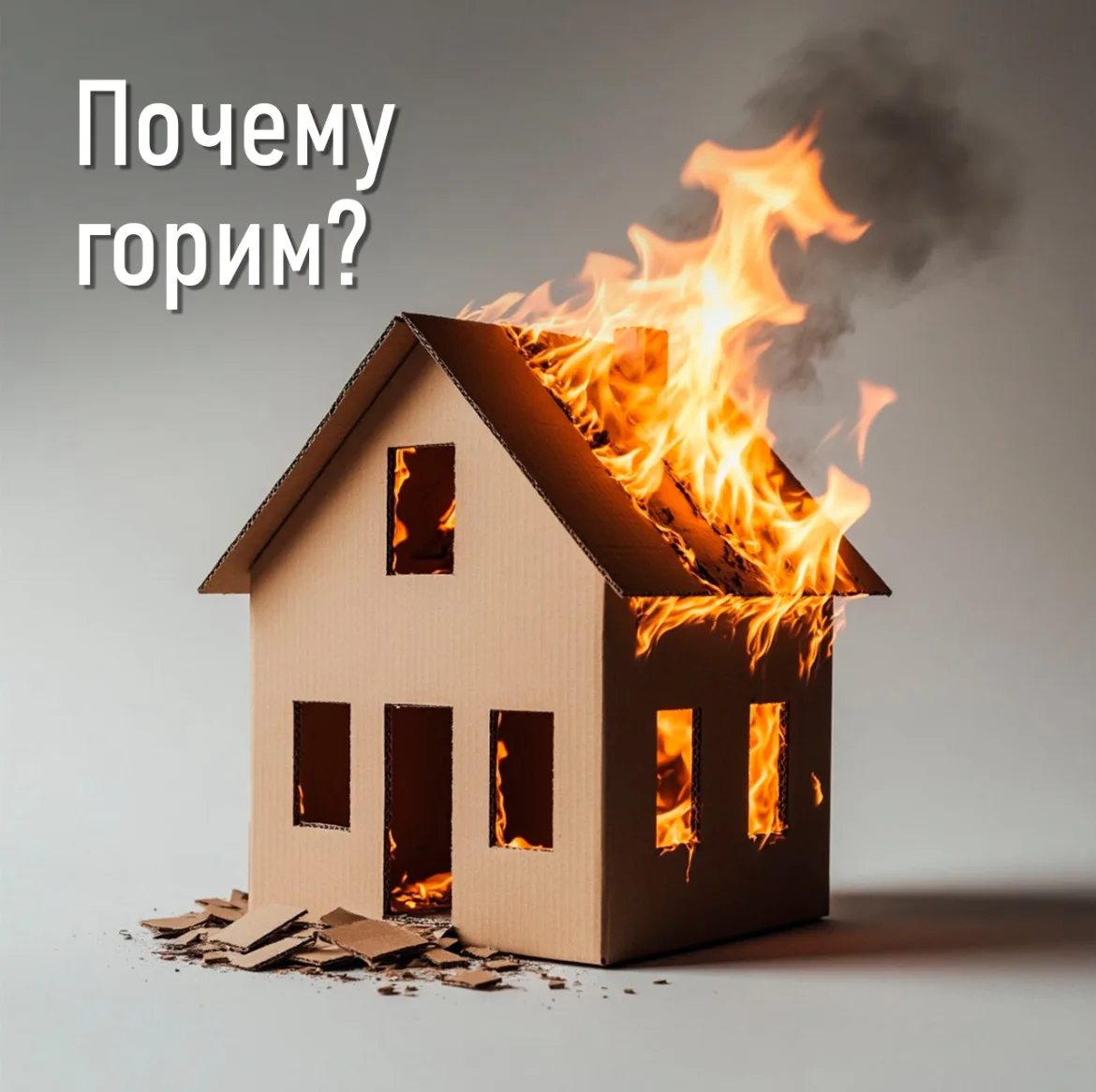 В карточках рассказываем, как уберечь себя и близких от пожара. Не будьте легкомысленны! С огнем не 