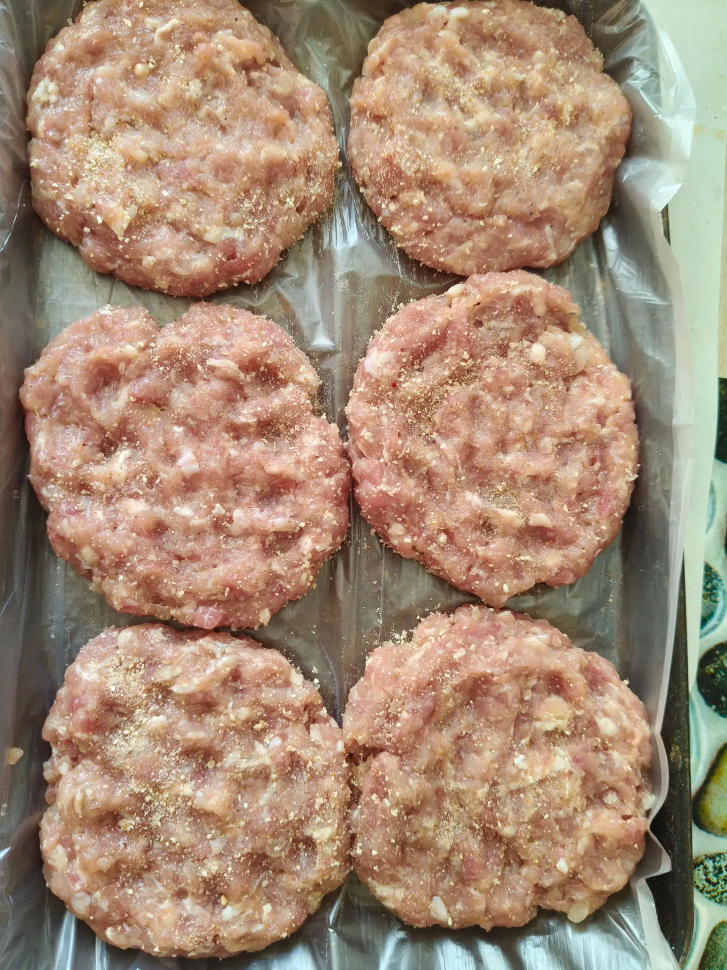 Котлетки бургерные, свиные😋