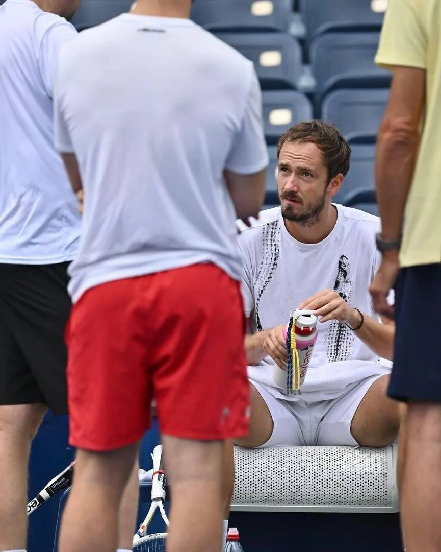 Даниил Медведев готовится к US OPEN 🎾