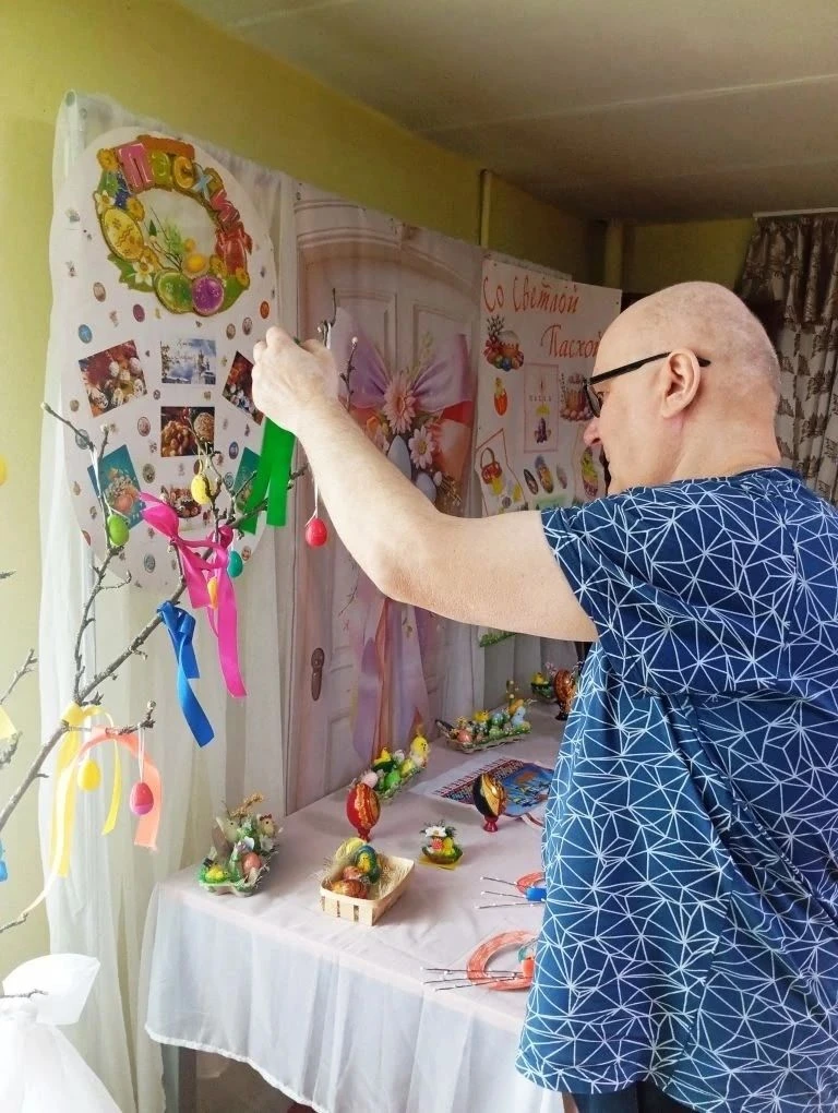 💫Выставка пасхальных творений ⁣ 🏡Светлый праздник Пасхи, время радости, обновления и надежды, наполн