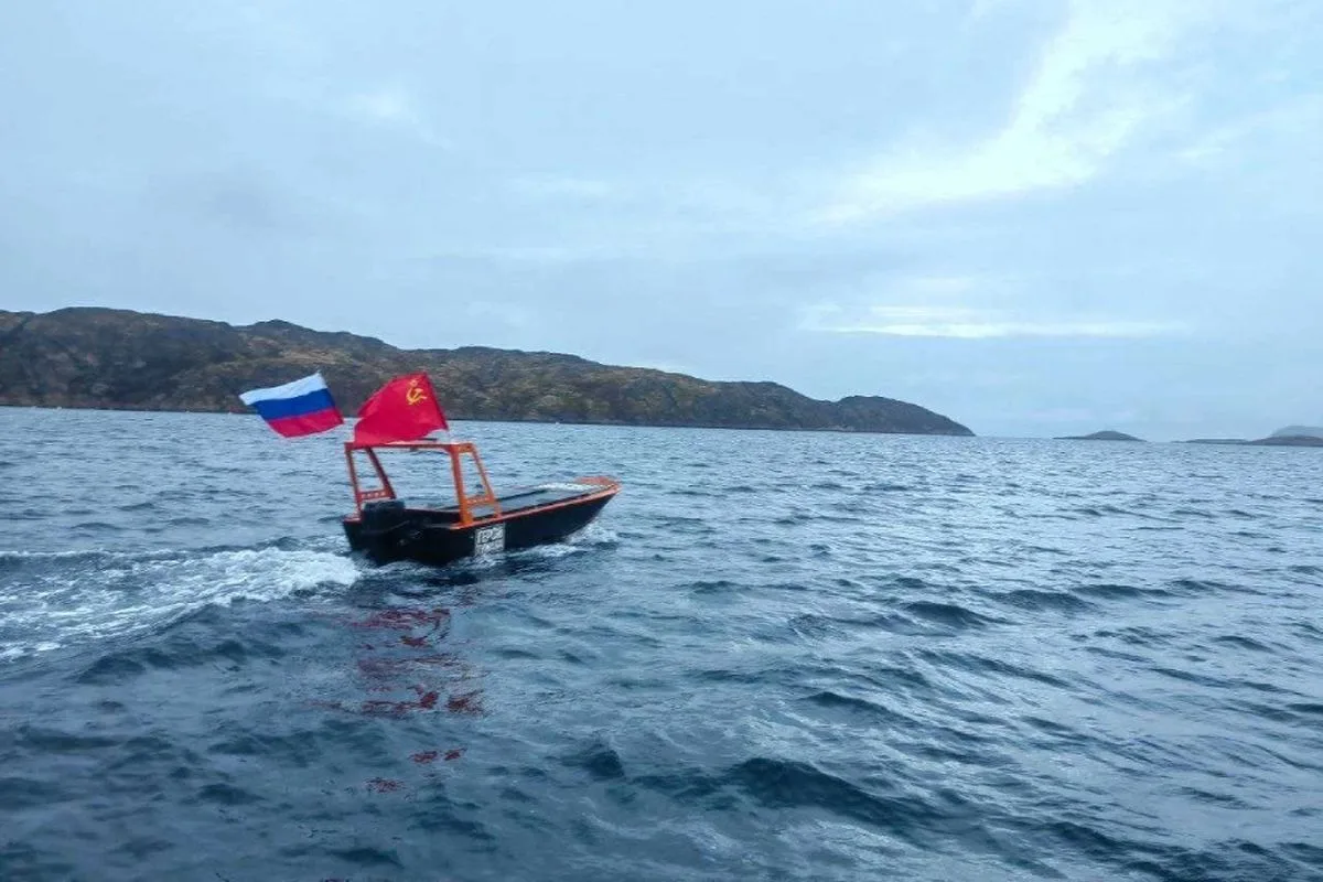 «Умный» катер, созданный в Мурманске, испытали в Баренцевом море