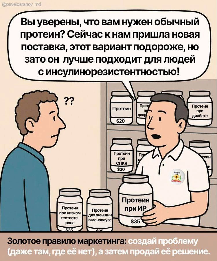 Подсмотрено в блоге у известного эндокринолога 🙌🏻