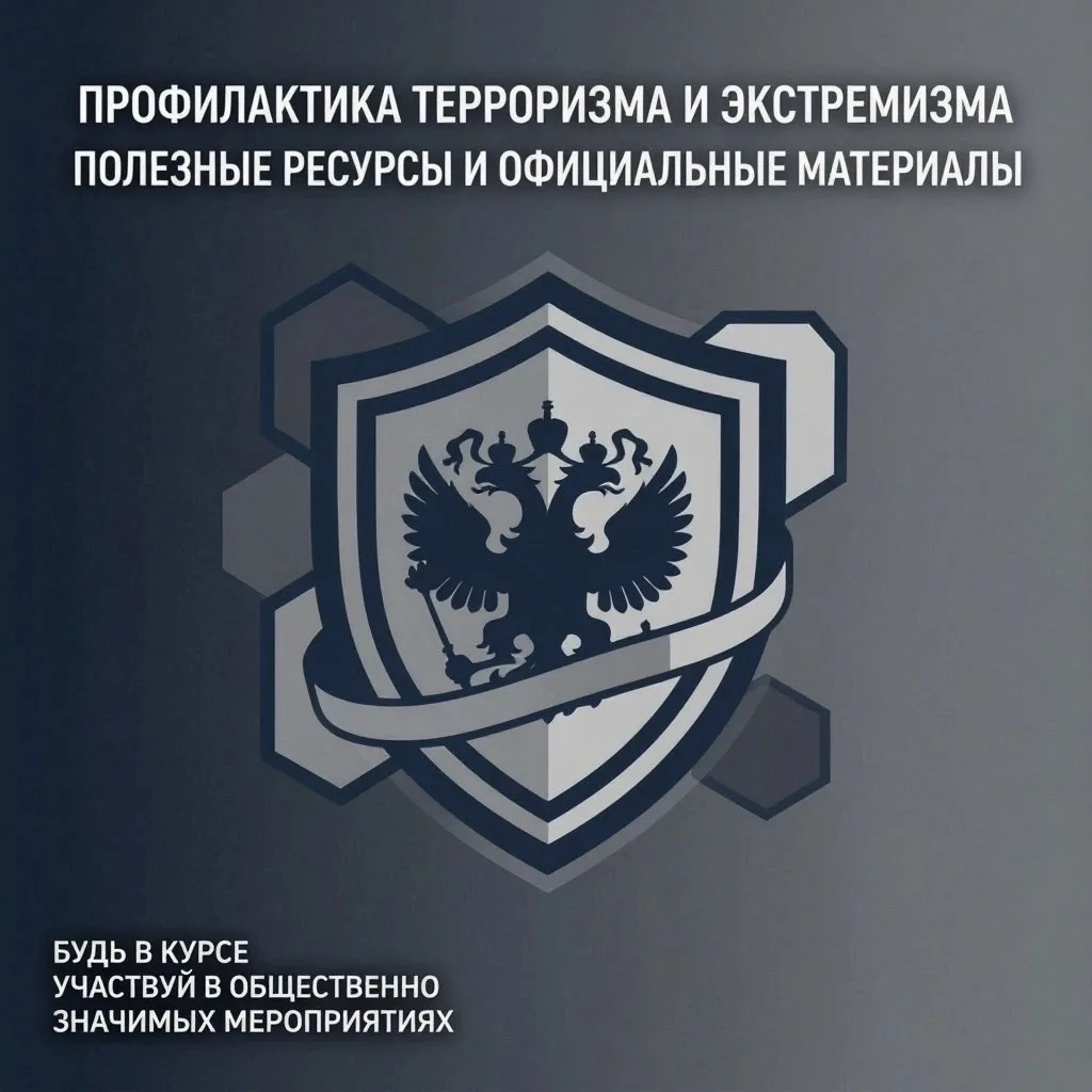 ‼️Полезные ресурсы по профилактике терроризма и экстремизма!