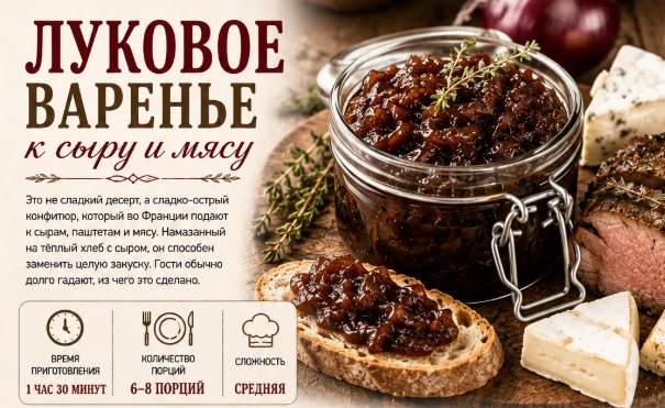 Ну а теперь убийственный вариант😁 Луковое варенье🧅