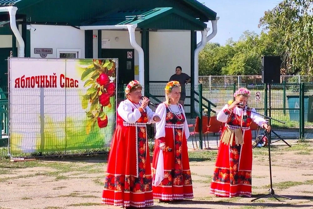 🍎 Выставка, ярмарка и концерт: в Рубцовском районе отпраздновали день начала сбора урожая