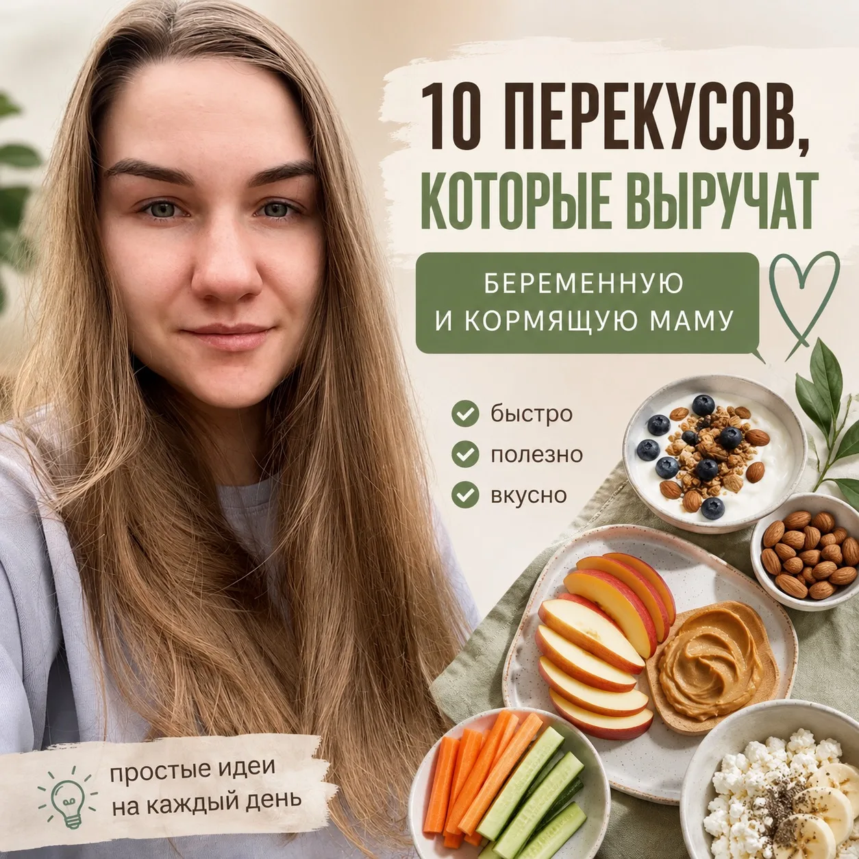 Сохраняйте: 10 полезных перекусов, когда голод застал врасплох