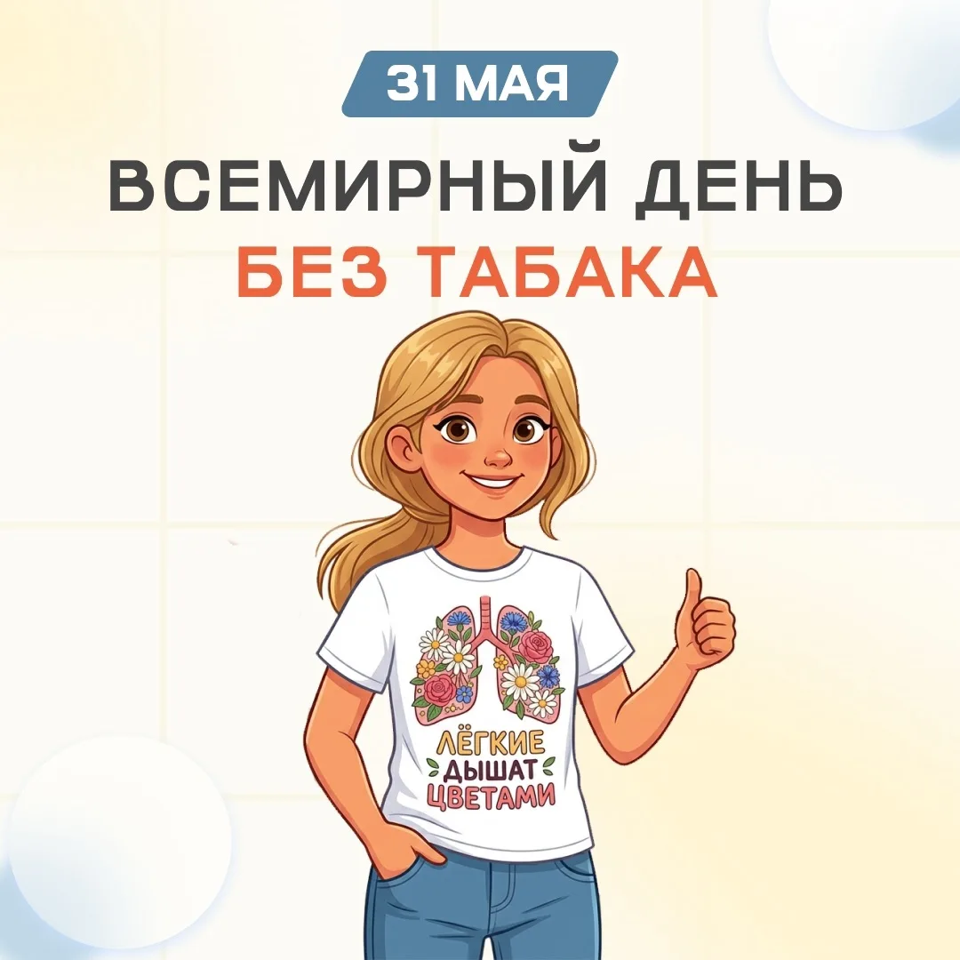31 мая- Всемирный день без табака