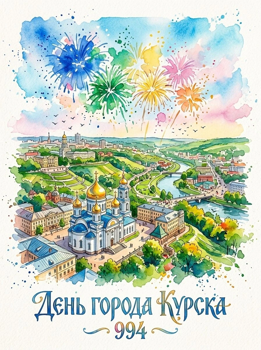 💫Сегодня наш родной, древний и такой красивый город Курск отмечает свой день рождения!
