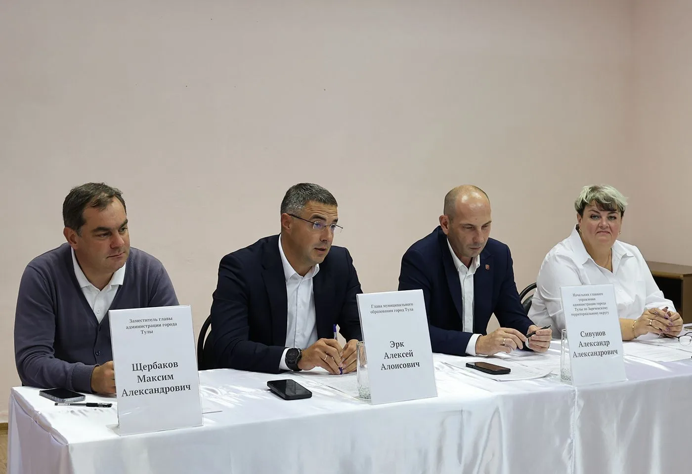 В поселке Рождественском состоялась встреча с активом