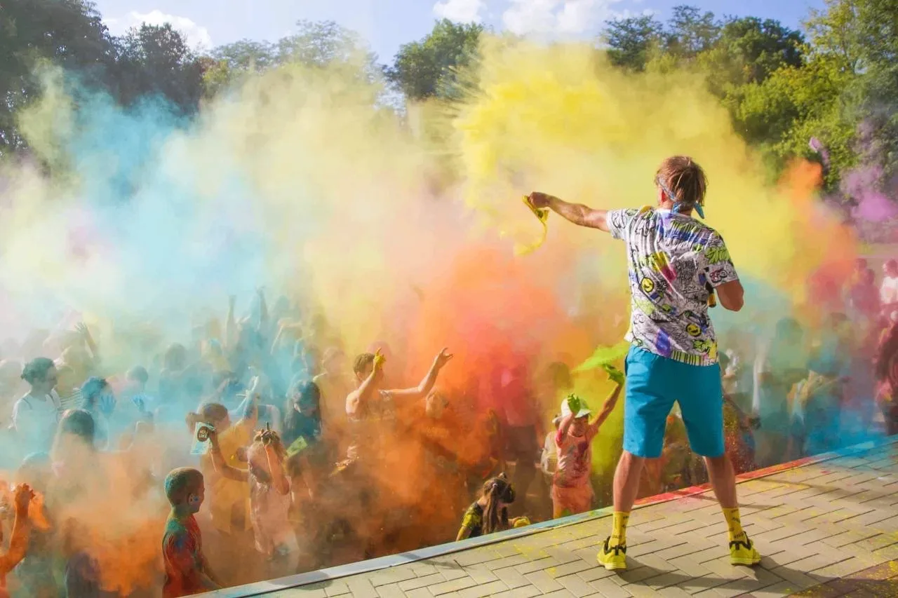 ФЕСТИВАЛЬ КРАСОК "HOLIDANCE" ❤️