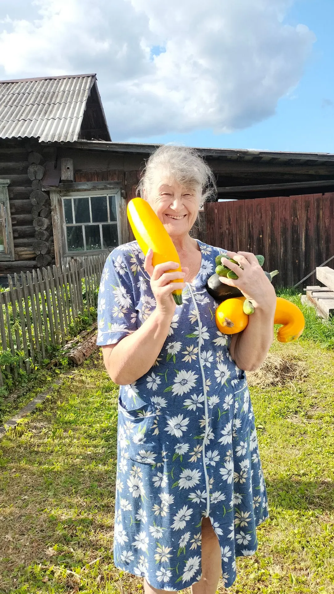 Рука помощи – осенний урожай