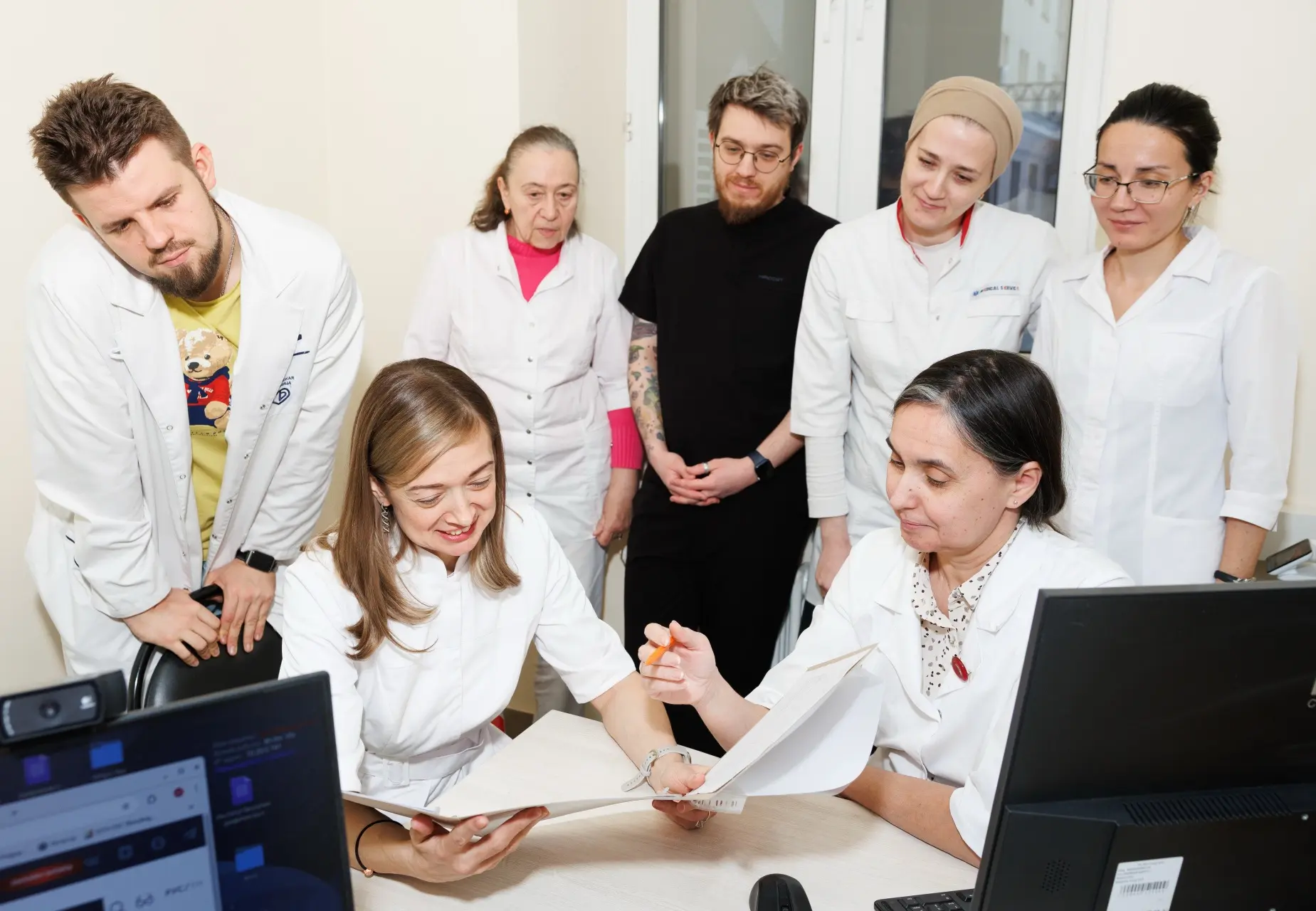 🏥В НМИЦ гематологии — хорошие новости. Врачи клинико-диагностического отделения гемато...