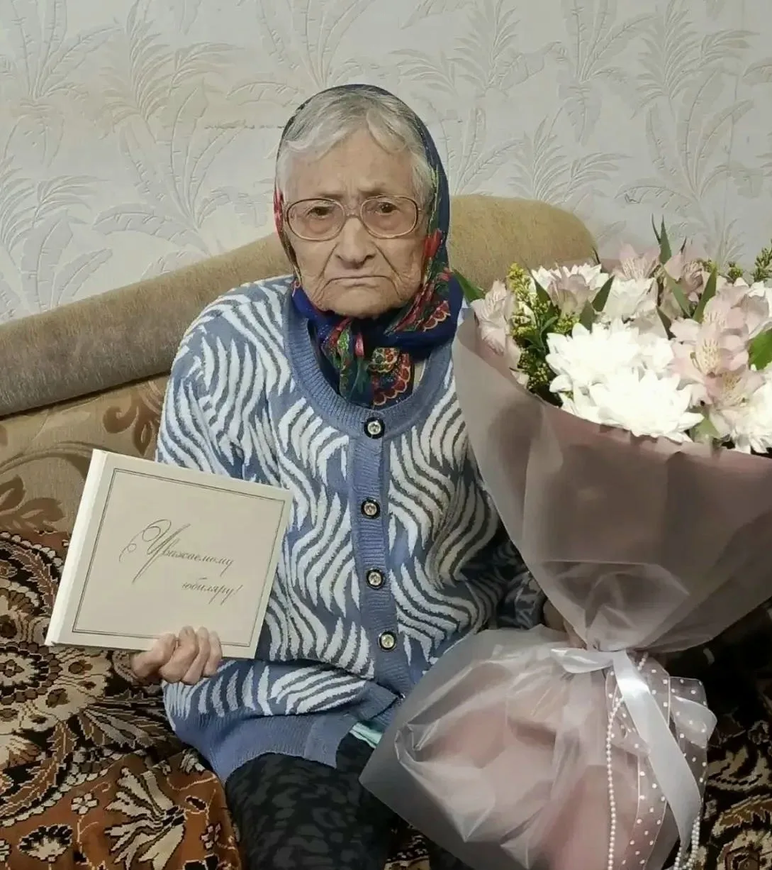 🎂 В Лениногорске труженица тыла Софья Сергеева отметила 100-летие